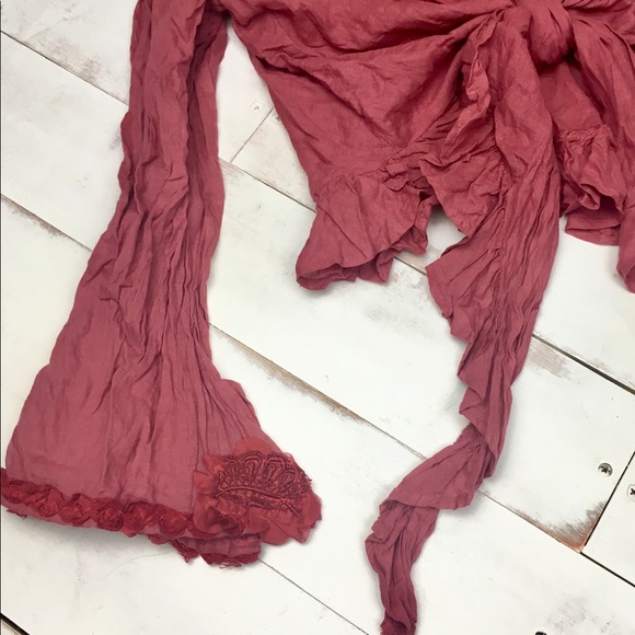 *TAKING DOWN* Handmade Festival Cherry Wine Jacket - Picture 6 of 7